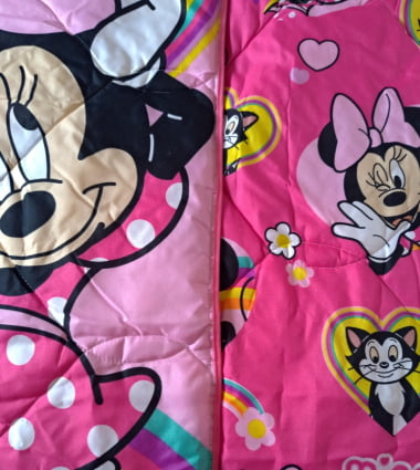 Edredom de Solteiro Infantil Minnie 